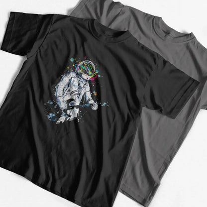 COOLMIND CP0289 Space Print Cotton Tee