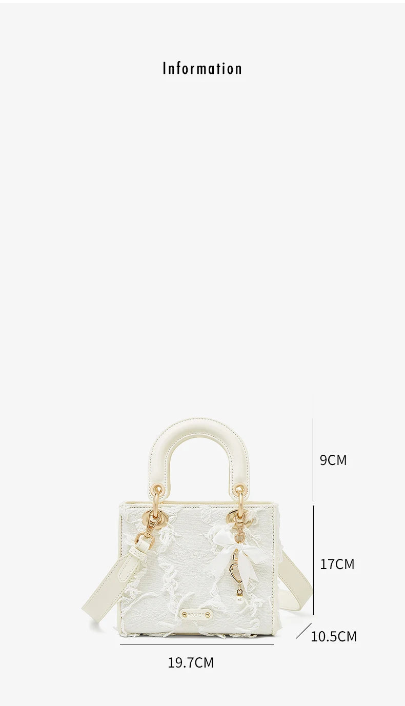 FOXER Lady's Handbag – Elegant Crossbody Bag in Premium Fabric