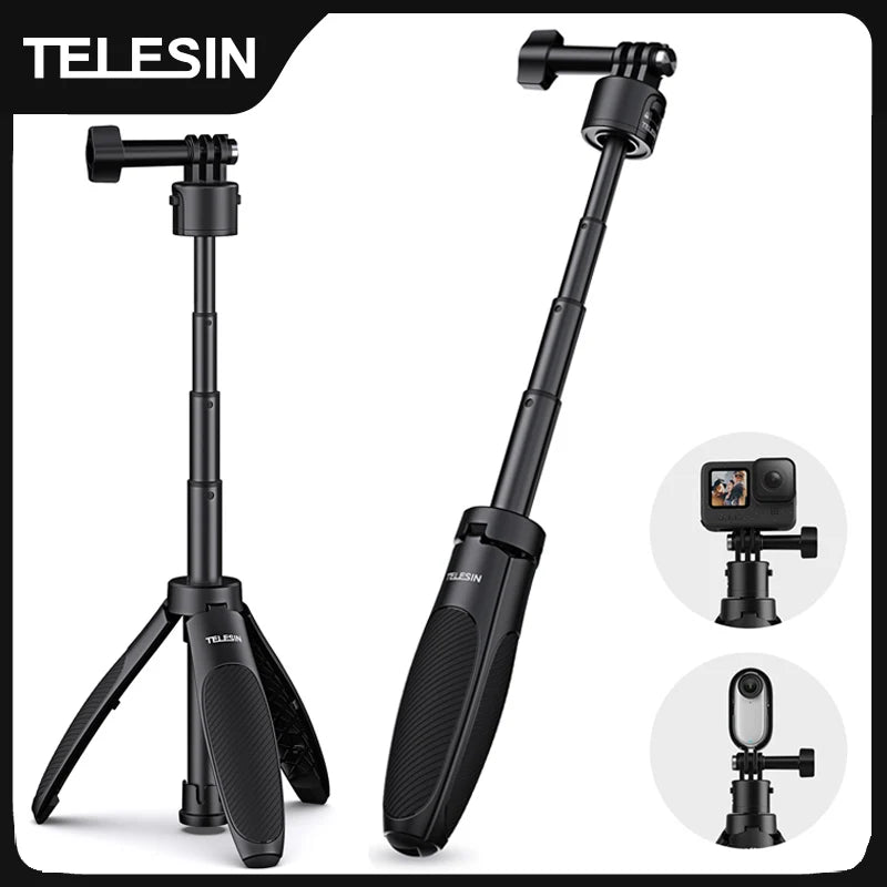 TELESIN Mini Quick Release Selfie Stick