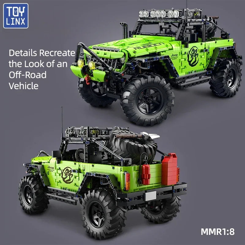 TOYLYNX DIY Moc Off-Road Vehicle Building Blocks Set - ShopHub