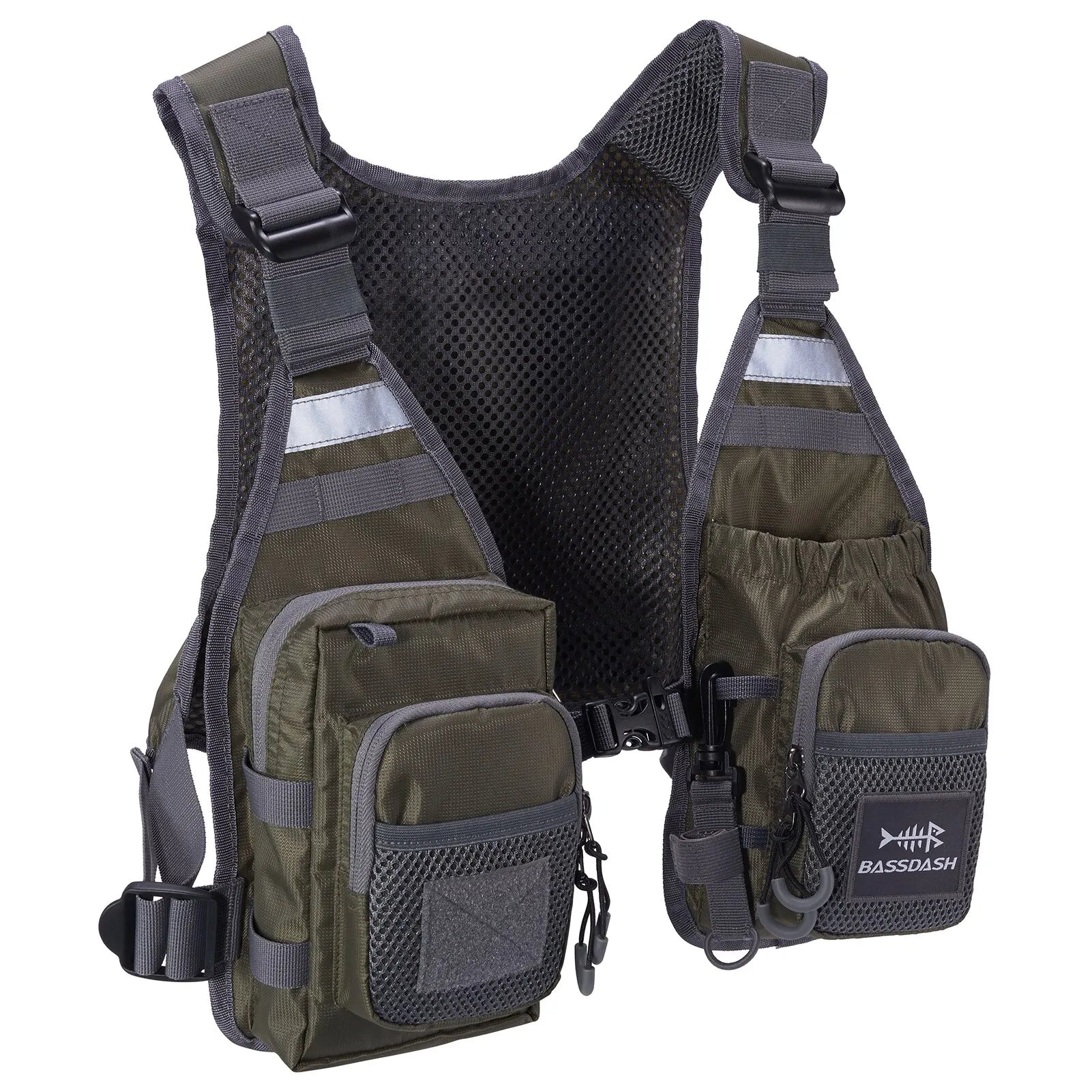 BASSDASH Ultra Lightweight Fly Fishing Vest ShopHub