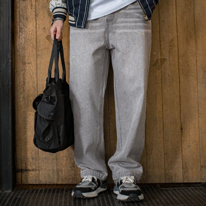 Maden Vintage Heavyweight Washed Gray Jeans