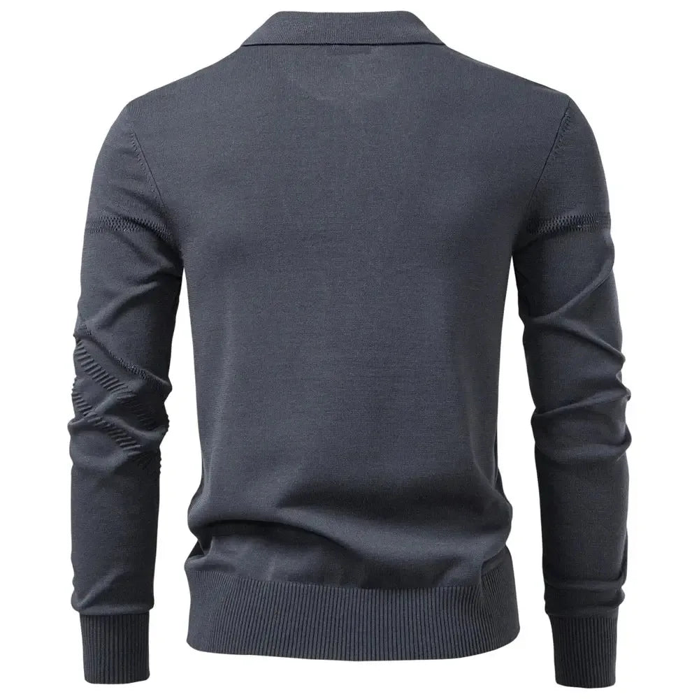 Autumn Winter Thermal Polo Shirts - ShopHub