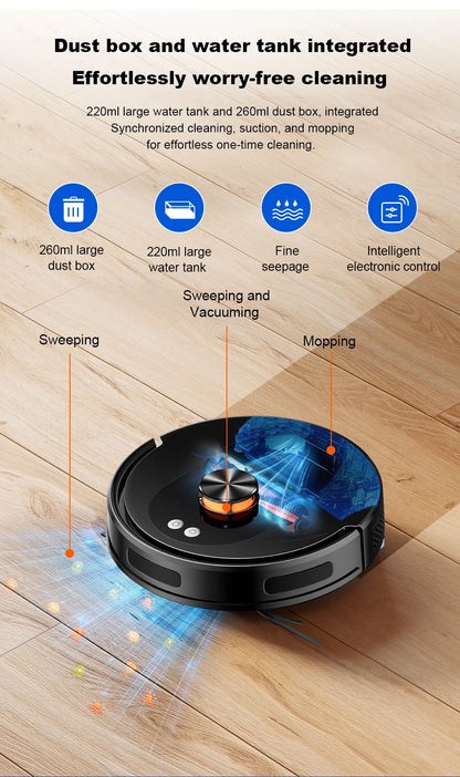 2026 Liectroux T9 Robot Vacuum Cleaner