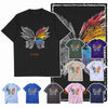 COOLMIND X0111 Butterfly Bliss Graphic Cotton Tee