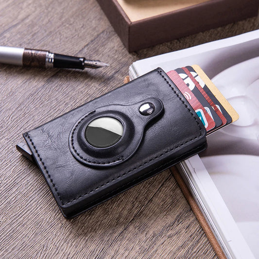 Wallet With Airtag Card Holder