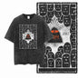 G02 Exclusive 100% Cotton Big Size 1984 Graphic Men T-shirt | Acid Washed Streetwear Cool Vintage O-neck Men's Tee Tshirt