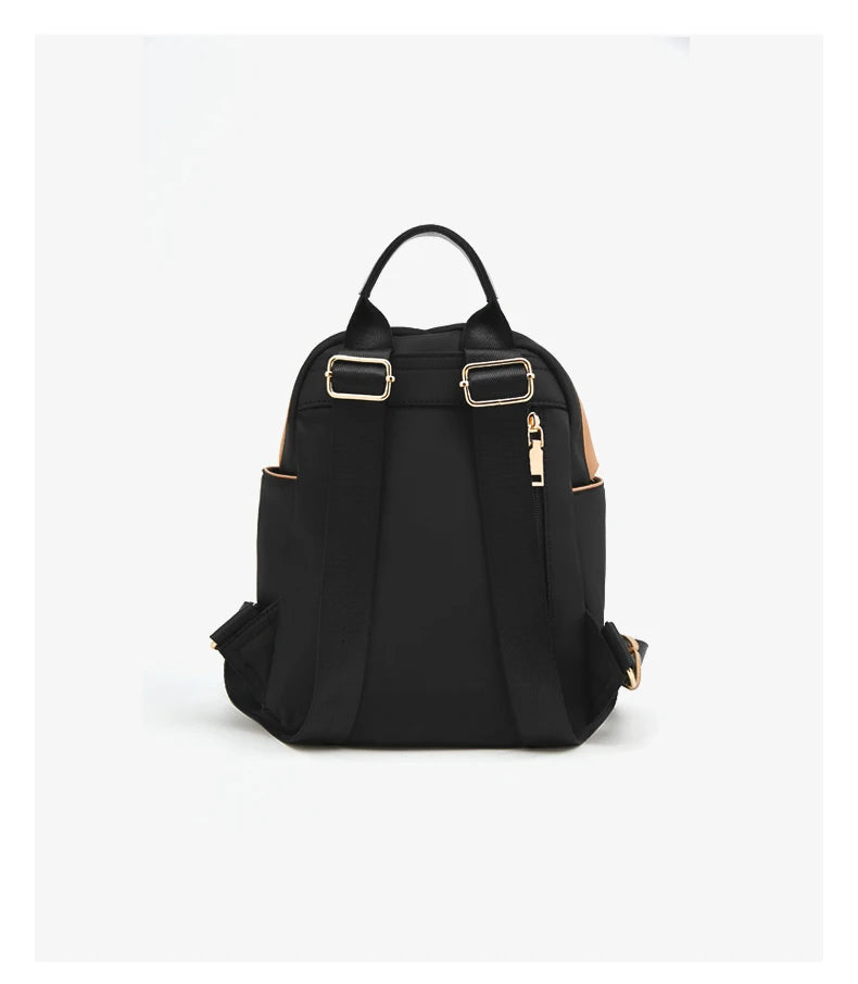 FOXER 2026 New Women's Backpack Soft Cloth Lady Fashion Shoulder Bag Lightweight Anti-theft Large Capacity Commuter Travel Bag