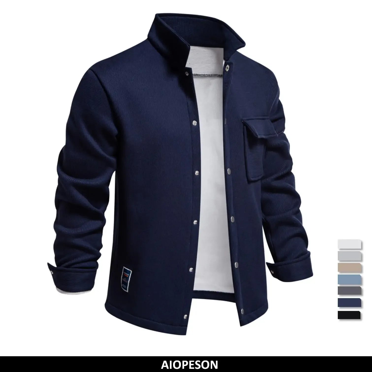 AIOPESON Men's Waffle Fleece Lined Jackets - ShopHub