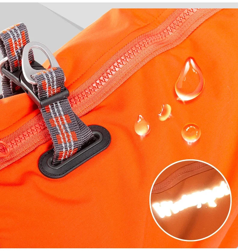 TRUELOVE High-Performance Foul Weather Jacket Dog Harness Vest Combination High-grade Nylon 66 Waterproof Keep Pet Warm YG1871