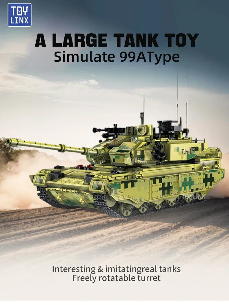 TOYLINX Tank Building Block Toy Set - ShopHub