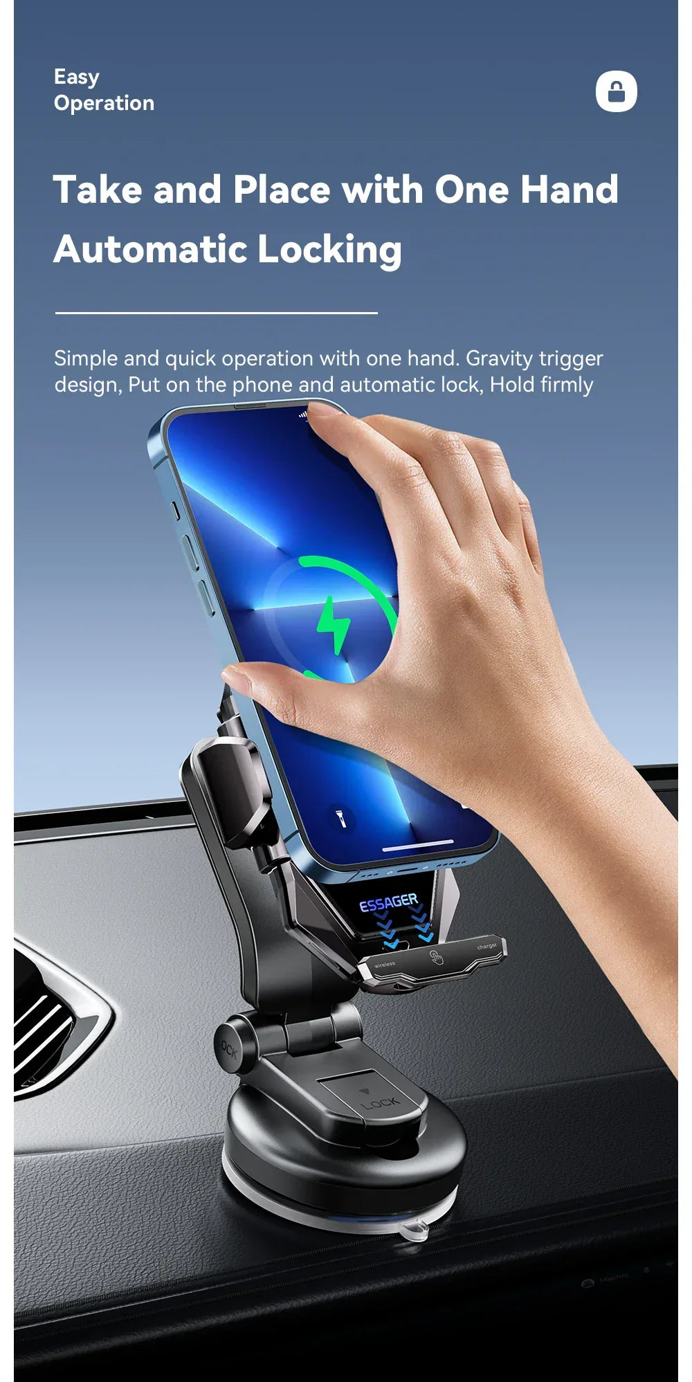 Essager Dashboard Phone Holder - ShopHub