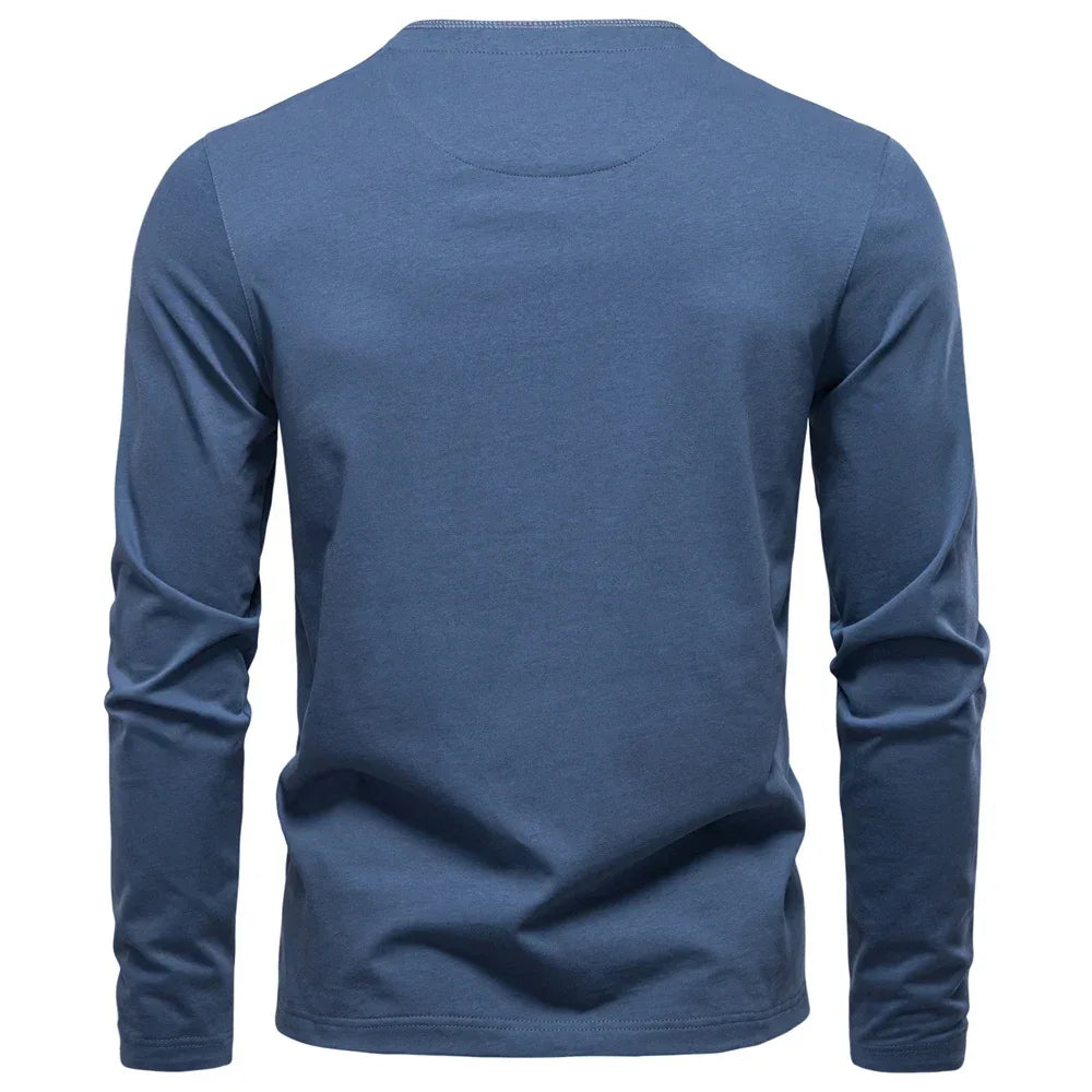 AIOPESON Men's Long Sleeve Shirts - ShopHub