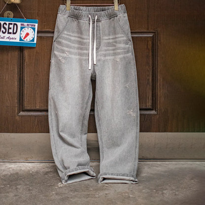 Maden Vintage Heavyweight Washed Gray Jeans