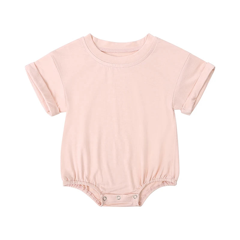 Kids Tales Sunny Days Bamboo-Blend Short-Sleeve Baby Bodysuit