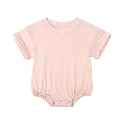Kids Tales Sunny Days Bamboo-Blend Short-Sleeve Baby Bodysuit