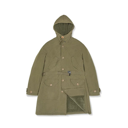 MADEN M47 Hooded Cotton Parka | Army Green