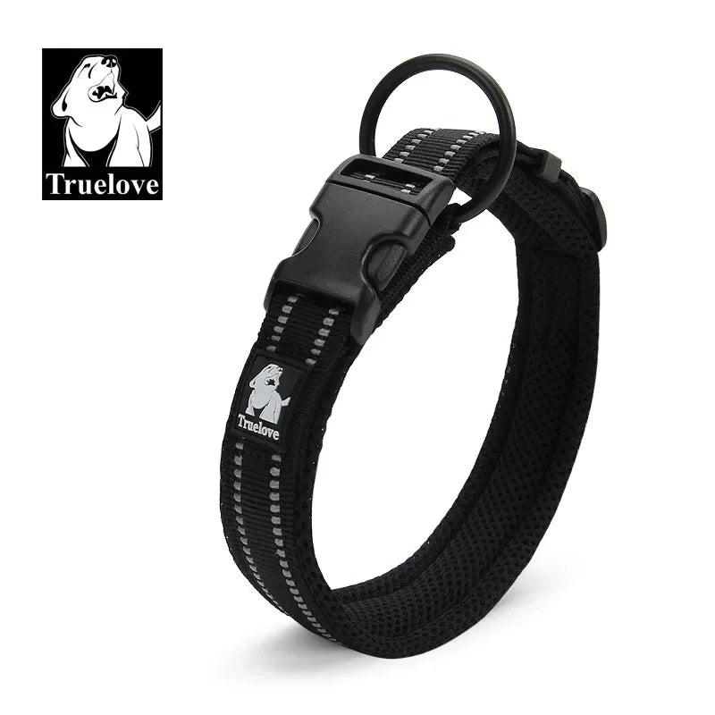 Truelove Adjustable Mesh Padded Dog Collar