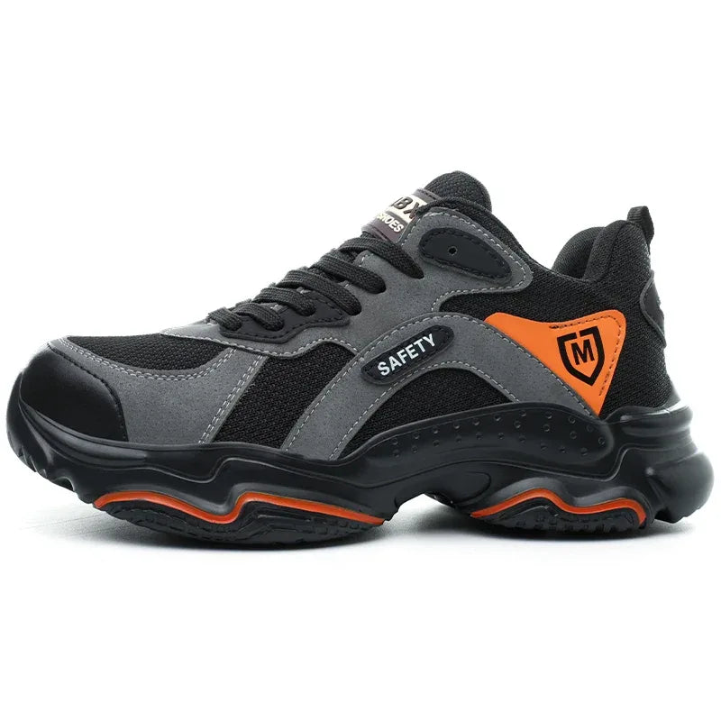 Unisex Safety Shoes Featuring Anti-Smash Steel Toe Protection - ShopHub