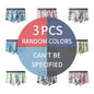 MiiOW Seamless Ice Silk Men Underwear Boxers - 3Pcs Antibacterial Silky Breathable Boxer Briefs
