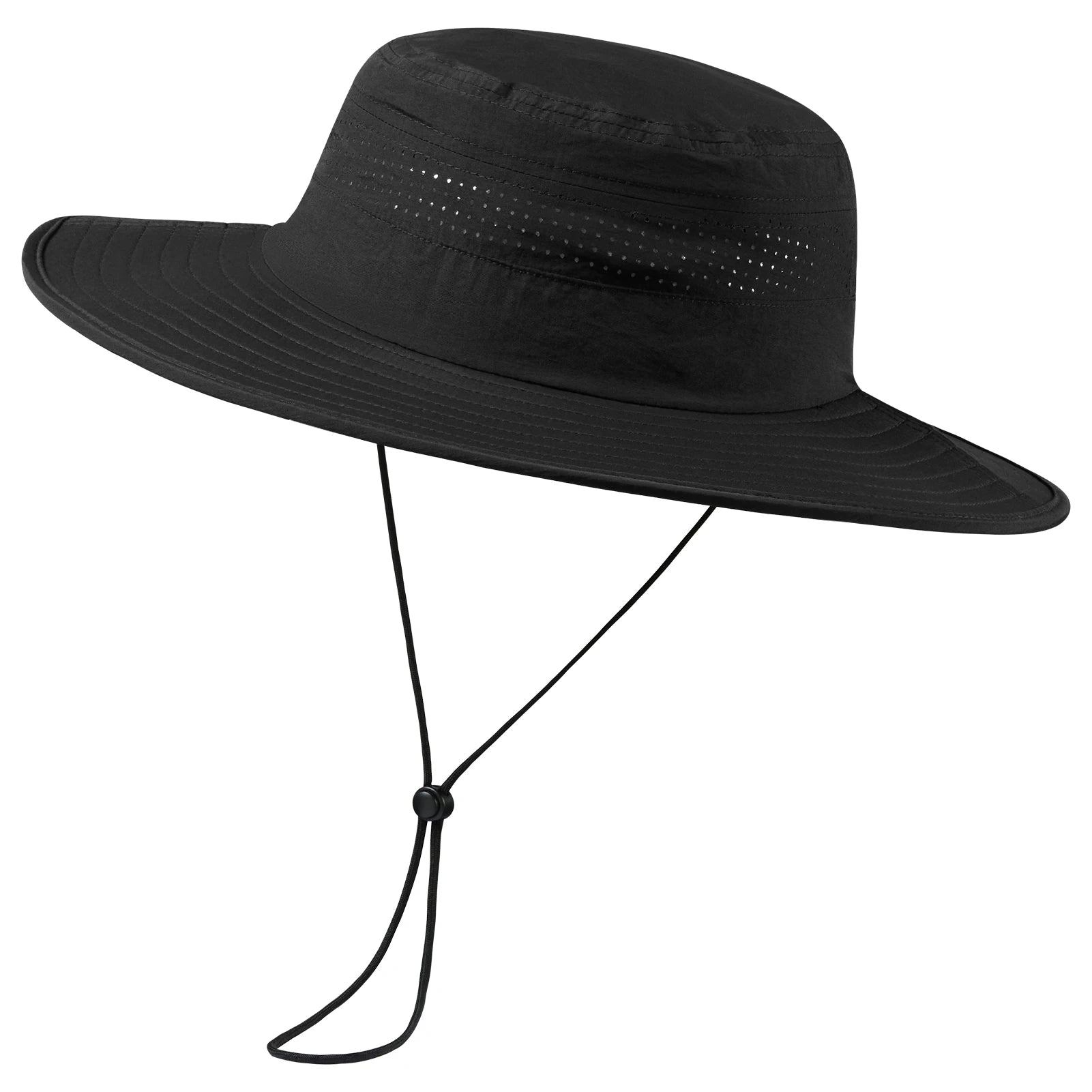UPF 50+ Foldable Birm Water-Resistant Sun Bucket Hat
