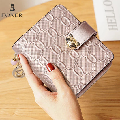 FOXER Light Luxury Women's Short Wallet