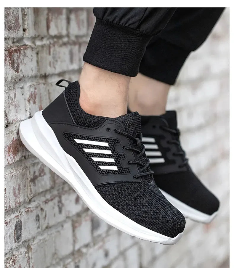 Unisex Durable Safety Work Shoes With Steel Toes & Anti-puncture Features - ShopHub