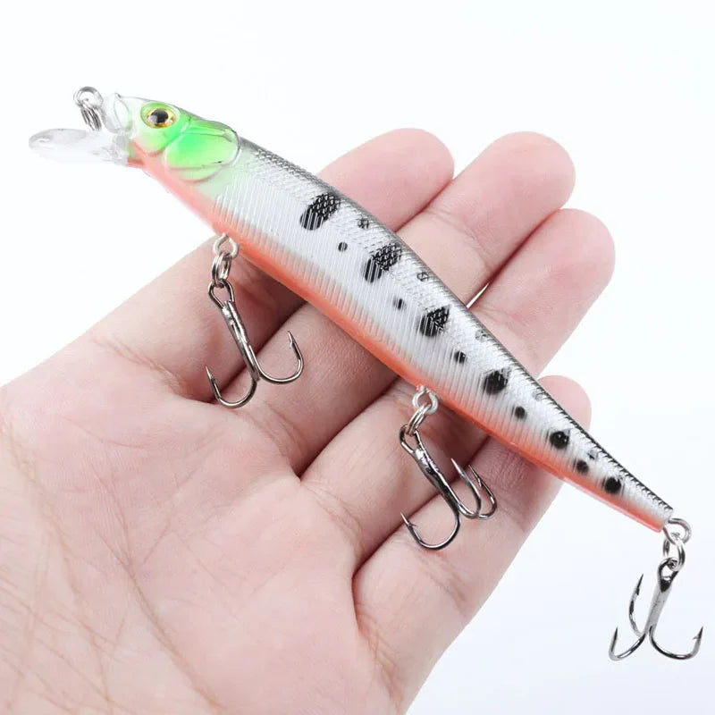 Bionic Hard Fishing Lure with 3D Eyes (11.5cm/14g) – 5/10pcs Habicare