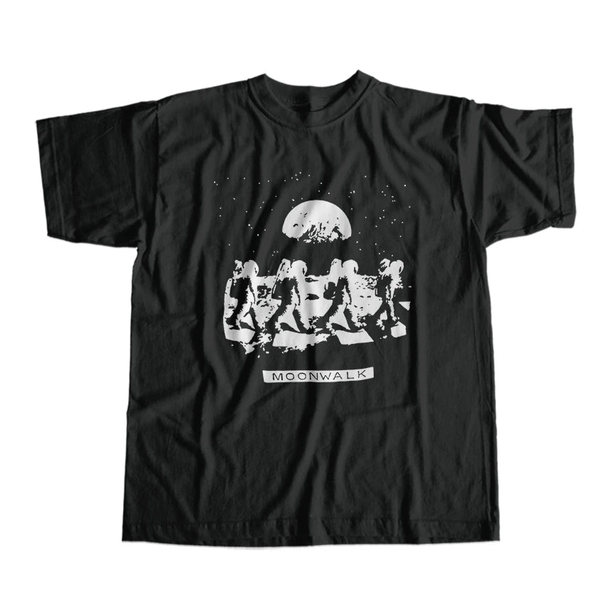 COOLMIND MO0167 Space Cat Graphic Cotton Tee