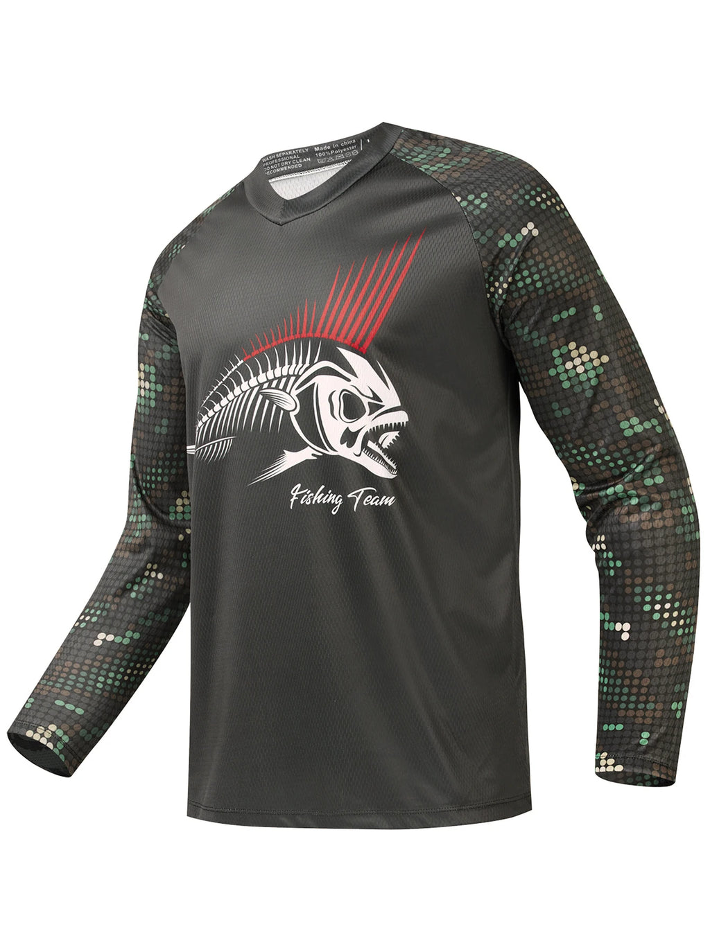 Men's Long-Sleeve UPF 50+ Fishing Shirt ShopHub