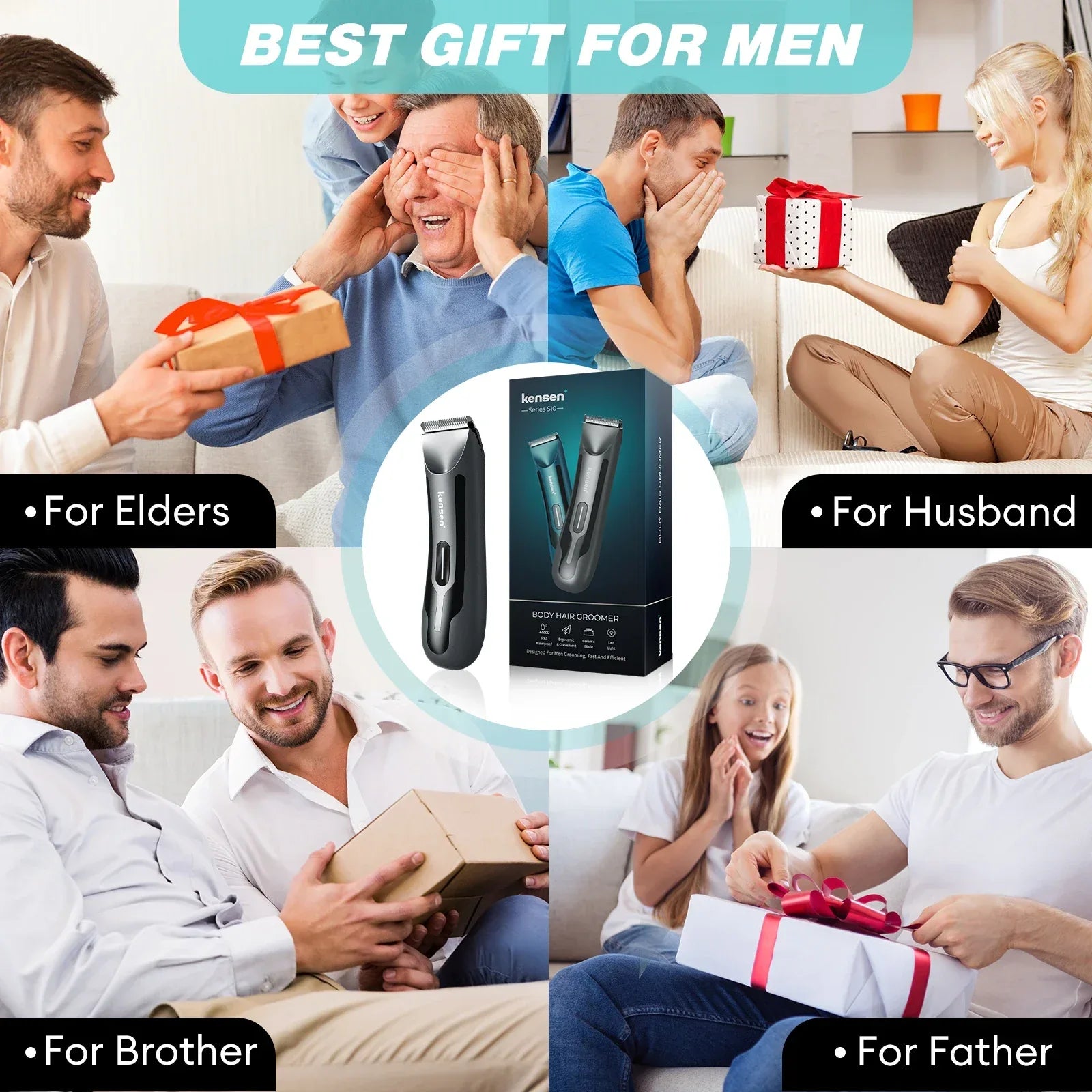 Kensen S10 Electric Body Hair Trimmer - ShopHub