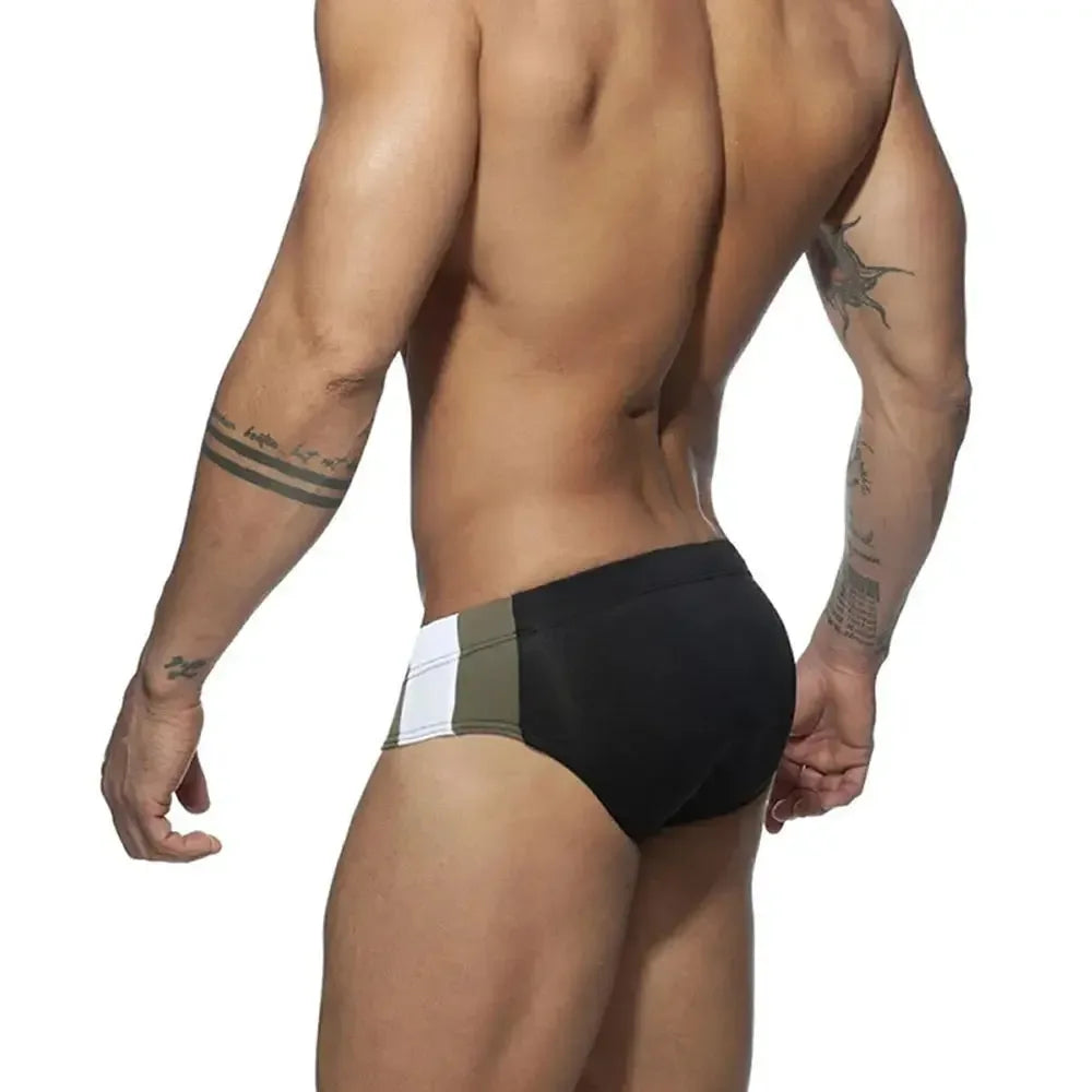 UXH Men's Low Waist Swim Briefs - ShopHub