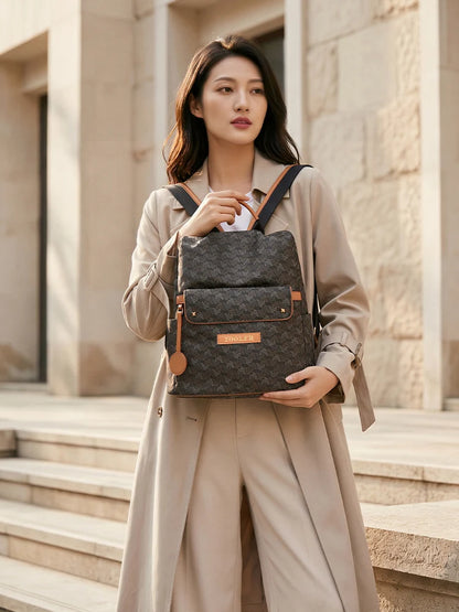 ZOOLER Nylon Embossed Backpack