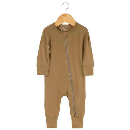 Kids Tales Little Haven Bamboo-Blend Zip Baby Romper