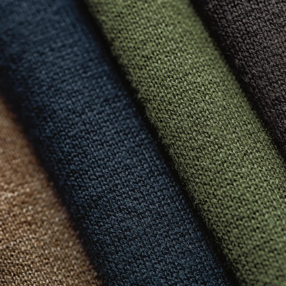 MADEN Mock-Neck Sweater | Four Colours