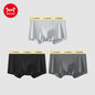 MiiOW Silky Ice Silk Men Boxers - 3Pcs
