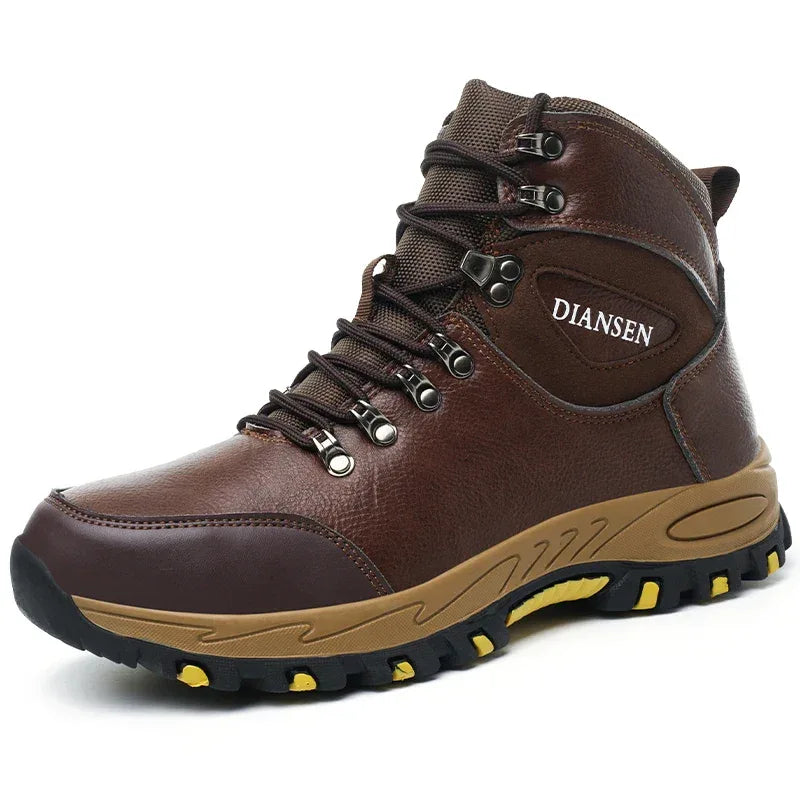 Men's Work Steel Toe Safety Boots - ShopHub