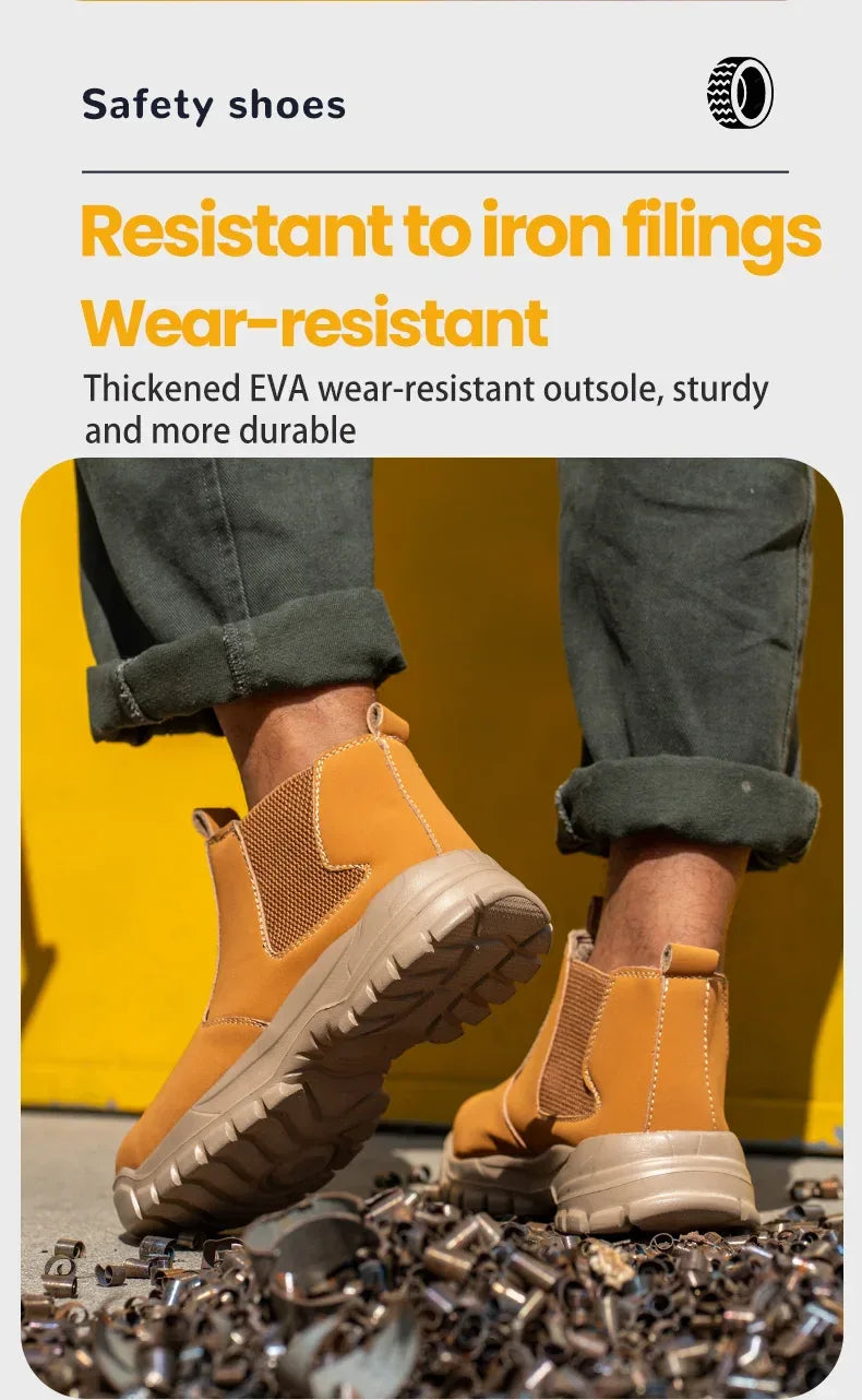 Kankeirr Men's Indestructible Work Boots - ShopHub