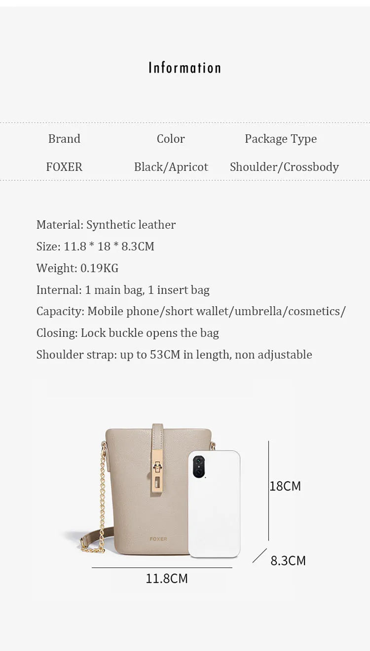 FOXER Mini Cellphone Bag