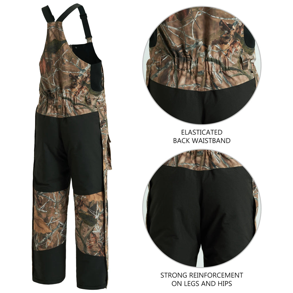 BASSDASH Men’s Insulated Waterproof Hunting & Fishing Bibs ShopHub