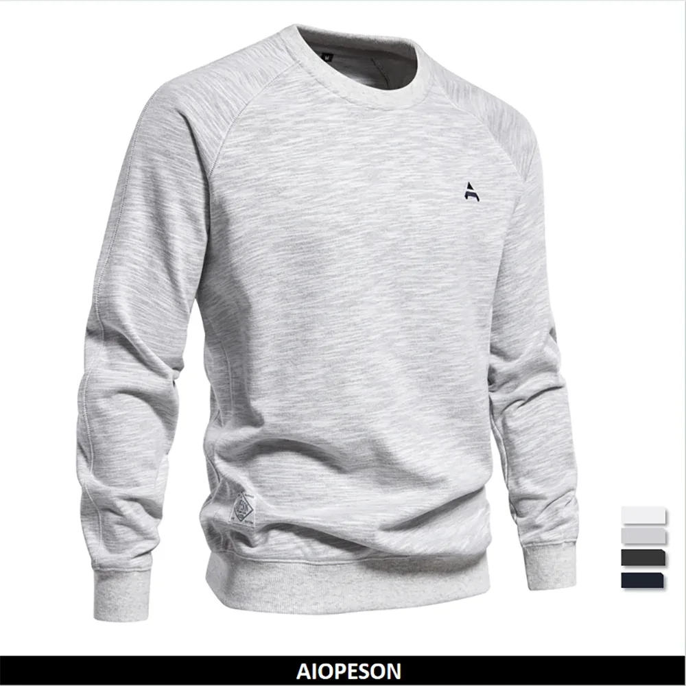 AIOPESON Spring Cotton Blend Sweatshirts - ShopHub