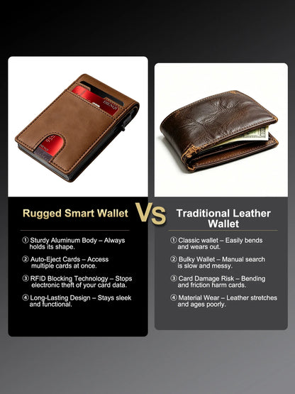 Luxury Men's RFID-blocking Wallets