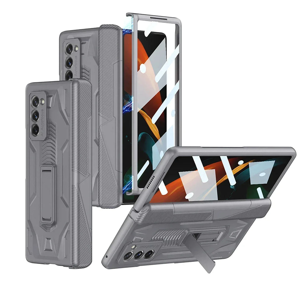 GKK Magnetic Hinge Armor Plastic Case for Galaxy Z Fold 2 Style 2