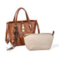 FOXER Vintage Wrinkle Leather Tote Bag
