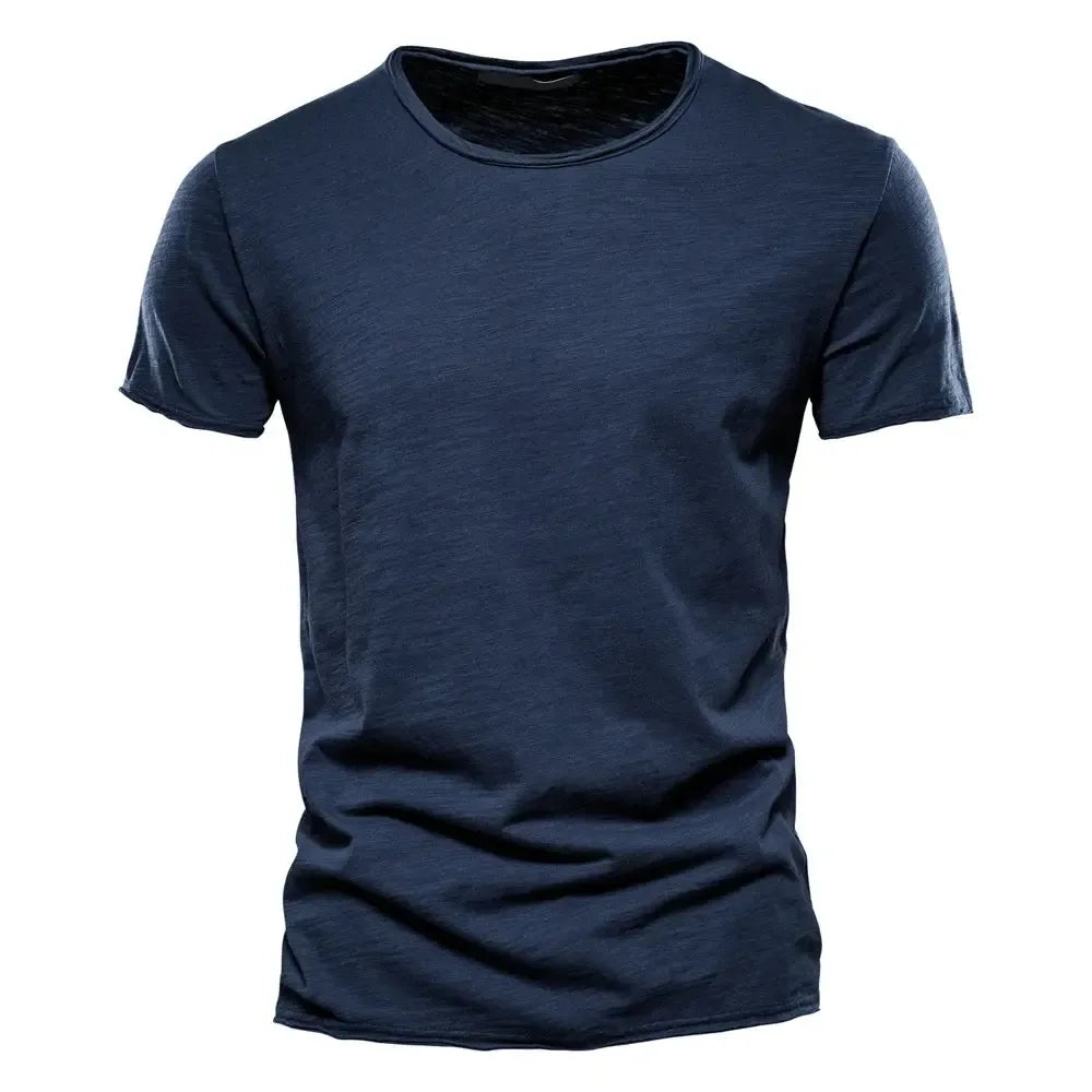AIOPESON 100% Cotton Men's T-Shirts - ShopHub