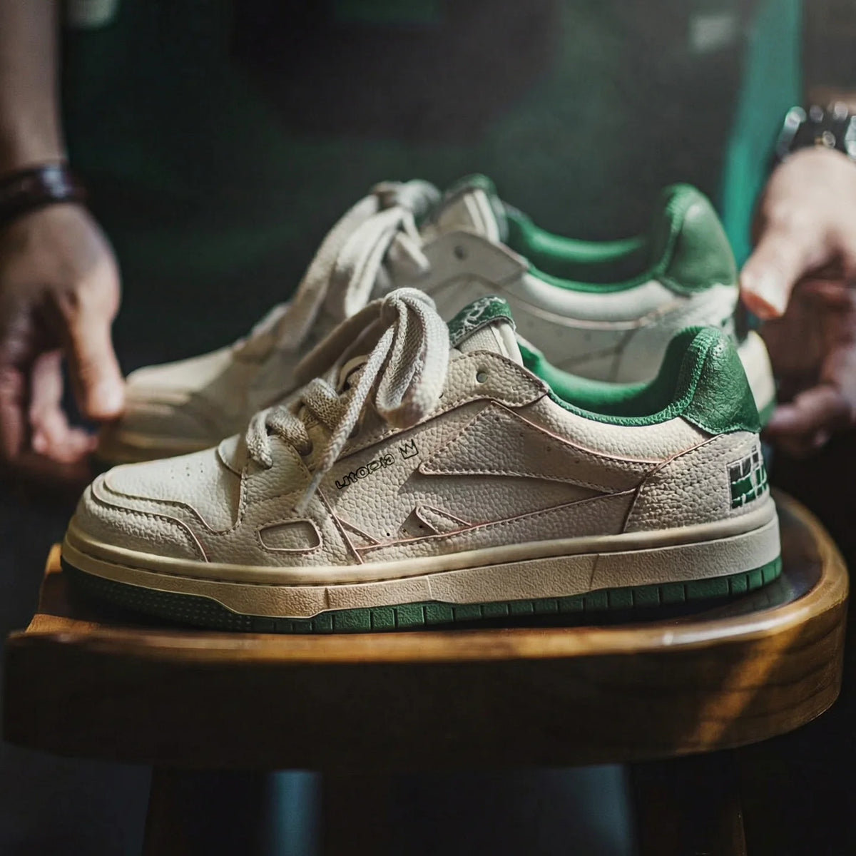 Street Retro Men's Colour-Block Sneakers