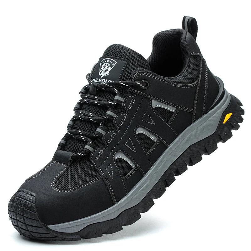 Kankeirr Men’s Steel Toe Work Shoes - ShopHub