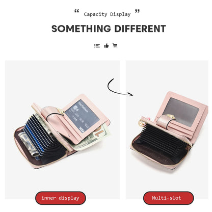 FOXER Light Luxury Women's Short Wallet