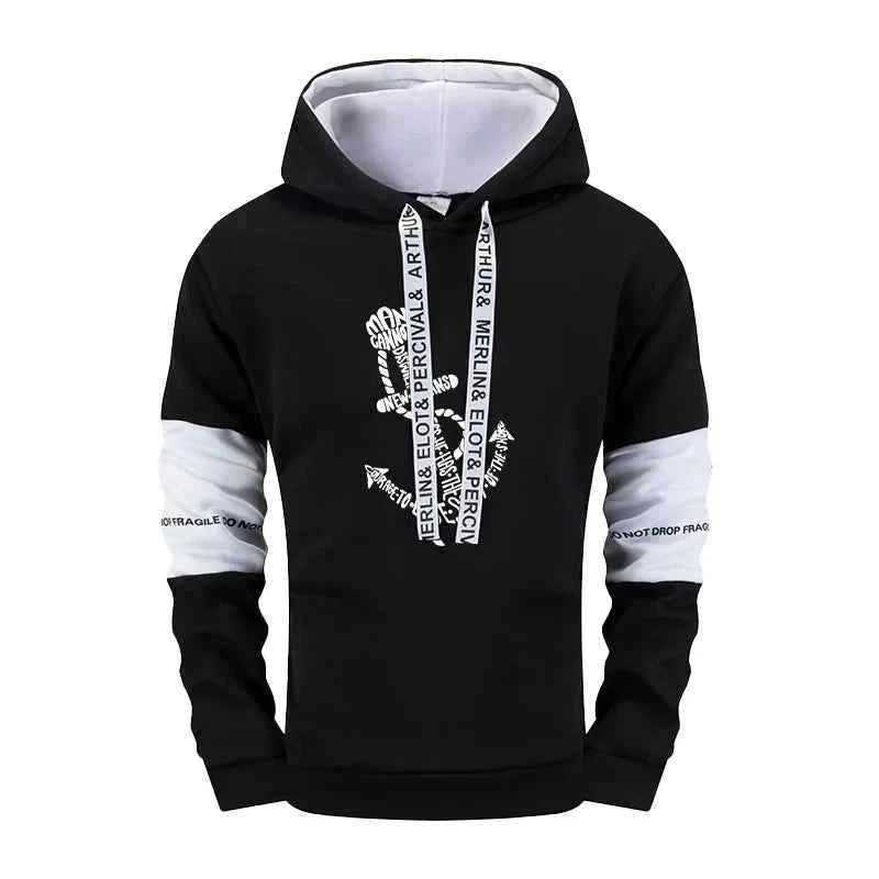 Christ Jesus Hoodie Sweatpants Set for Men - Autumn Casual Sport Outfit for Home & Outdoor Comfort