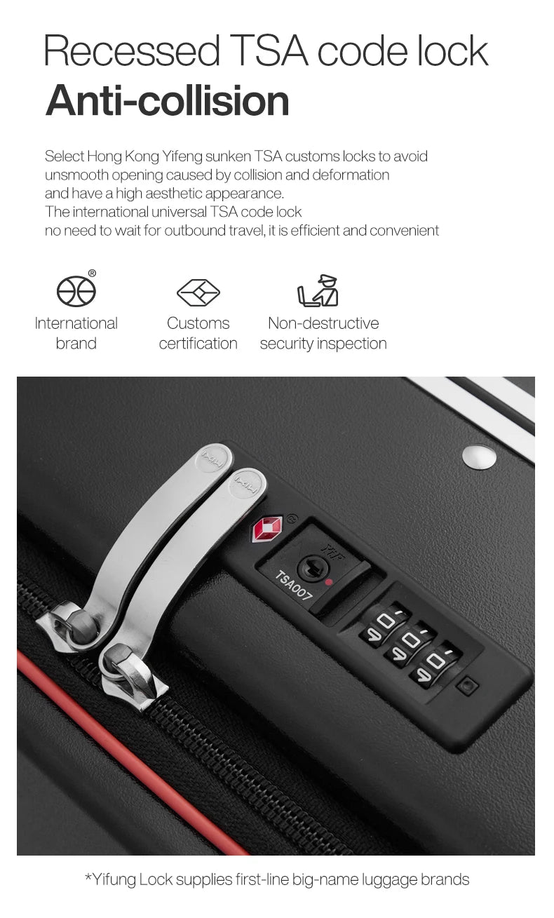 Mixi Premium Hardside Carry-on Suitcase